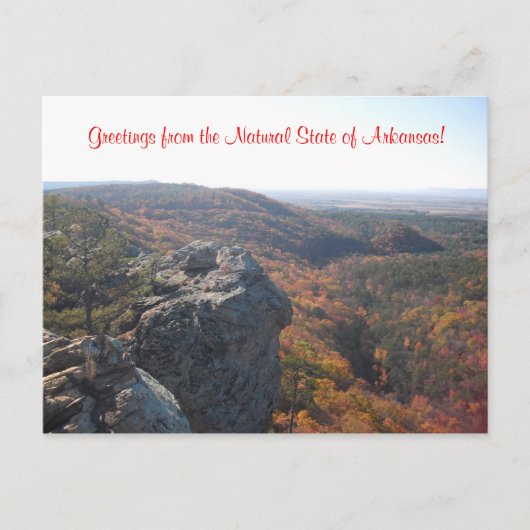 Arkansas Nature Post Cards Postkarte (Vorderseite)