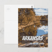Arkansas Naturschutzgebiet Staat Postcard Postkarte (Vorne/Hinten)