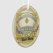 Arkansas Nurse Ornament (Vorderseite)