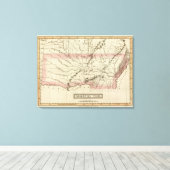 Arkansas, Oklahoma Leinwanddruck (Insitu (Holzboden))