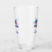 Arkansas Patriotic Pride Personalisiert Glas (Links)