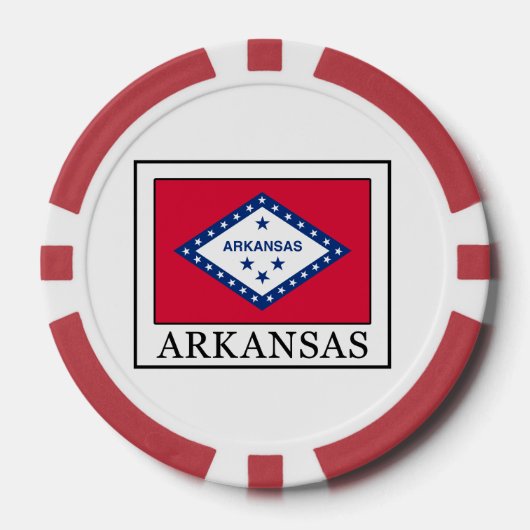 Arkansas Pokerchips (Vorderseite)