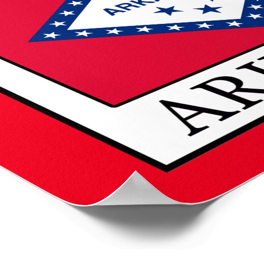 Arkansas Poster (Ecke)