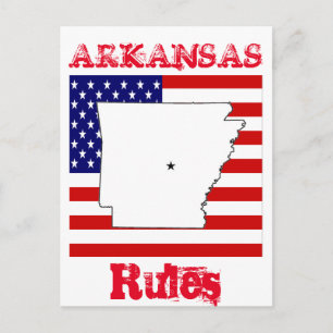 ARKANSAS POSTKARTE