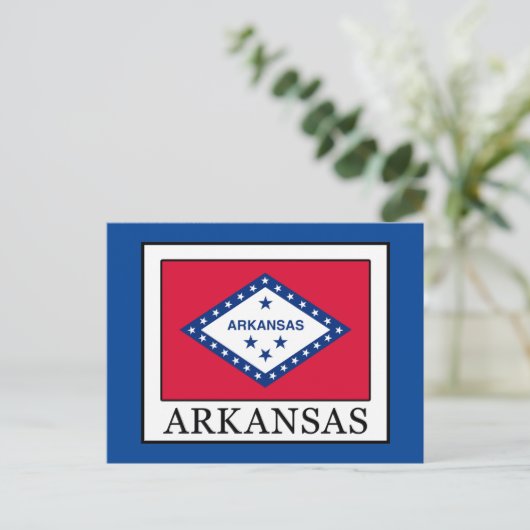 Arkansas Postkarte (Stehend Vorderseite)