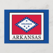 Arkansas Postkarte (Vorderseite)