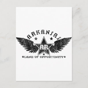 Arkansas Postkarte