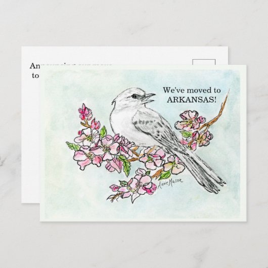 Arkansas Postkarte (Vorne/Hinten)