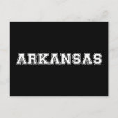 Arkansas Postkarte (Vorderseite)