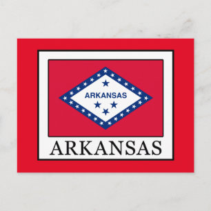 Arkansas Postkarte