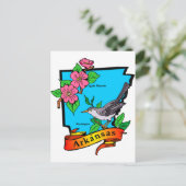 Arkansas Postkarte (Stehend Vorderseite)
