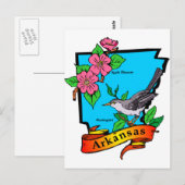 Arkansas Postkarte (Vorne/Hinten)