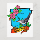 Arkansas Postkarte (Vorderseite)
