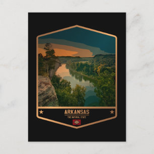 Arkansas Postkarte