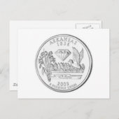 Arkansas Postkarte (Vorne/Hinten)
