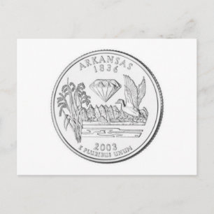 Arkansas Postkarte