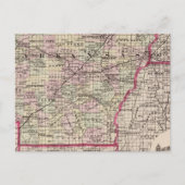 Arkansas Postkarte (Vorderseite)