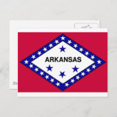 Arkansas Postkarte (Vorne/Hinten)