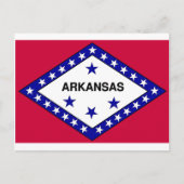 Arkansas Postkarte (Vorderseite)