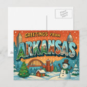ARKANSAS-Postkarte Postkarte (Vorne/Hinten)