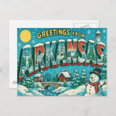 ARKANSAS-Postkarte Postkarte (Vorne/Hinten)