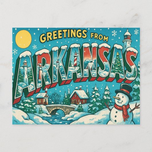 ARKANSAS-Postkarte Postkarte (Vorderseite)