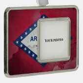 Arkansas Rahmen-Ornament Silber (Rechts)