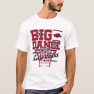 Arkansas Razorbacks März Madness Basketball Dance T-Shirt