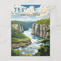 Arkansas Reise Kunst Vintage