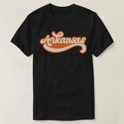 Arkansas Retro TShirt 1 (Design vorne)