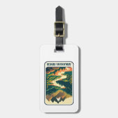 Arkansas River Colorado Colors Gepäckanhänger (Vorderseite vertikal)