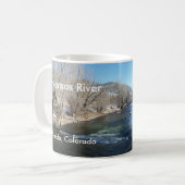 Arkansas River, Salida, Colorado Kaffeetasse (Vorderseite Links)