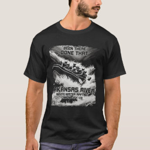 Arkansas River White Water Rafting Stromschnellen T-Shirt