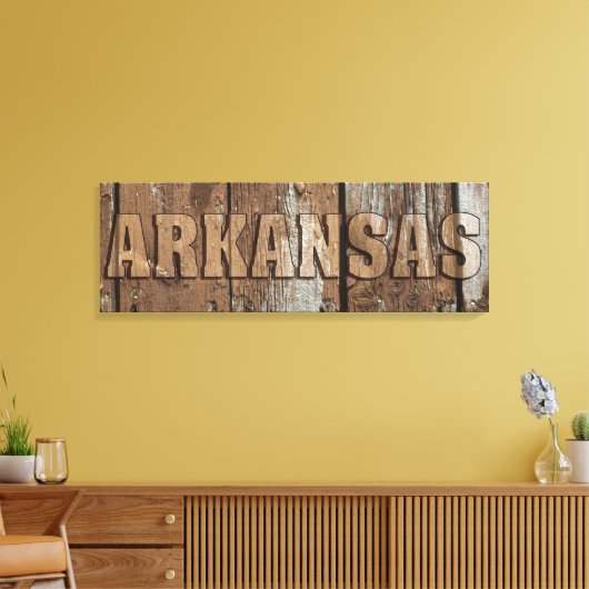Arkansas rustikales Leinwand (Insitu (Wohnzimmer))