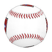 Arkansas-Schildflaggenbaseball Baseball (Rückseite)