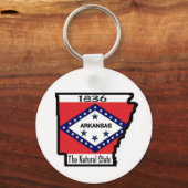 Arkansas Schlüsselanhänger (Vorderseite)