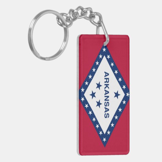 Arkansas Schlüsselanhänger (Vorderseite links)
