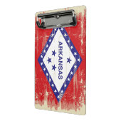 Arkansas-Schmutz Flagge Mini Klemmbrett (Gewinkelt2)