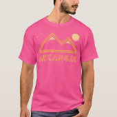 Arkansas Souvenir Wandern Gebirge Sonnenuntergang T-Shirt (Vorderseite)