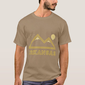 Arkansas Souvenir Wandern Gebirge Sonnenuntergang  T-Shirt