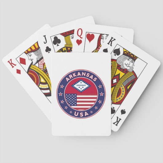 Arkansas Spielkarten (Rückseite)