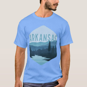 Arkansas Staat Abzeichen Retro Vintages Design T-Shirt