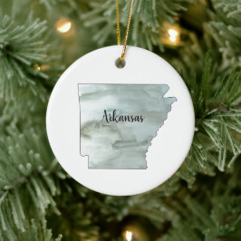 Arkansas Staat Illustration Keramik Ornament