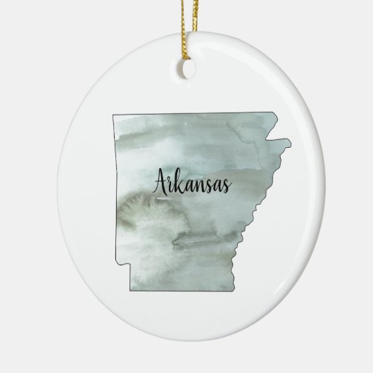 Arkansas Staat Illustration Keramik Ornament (Links)