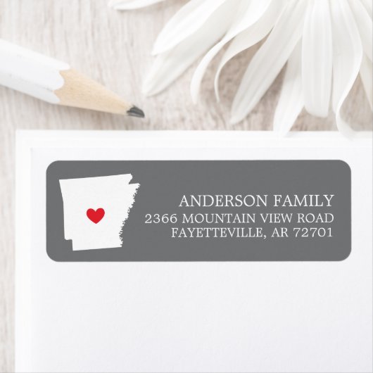 ARKANSAS-Staat | Rücksendekennzeichen verschieben (Insitu)