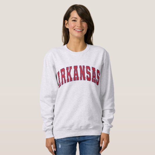 Arkansas Staat Vintag Uni Style Sweatshirt (Vorne ganz)