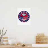 Arkansas, Staaten der USA Poster (Küche)