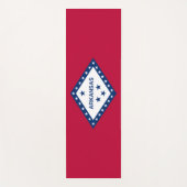 Arkansas Staatsflagge Yogamatte (Vorderseite)