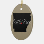Arkansas-Stadt Keramikornament (Links)