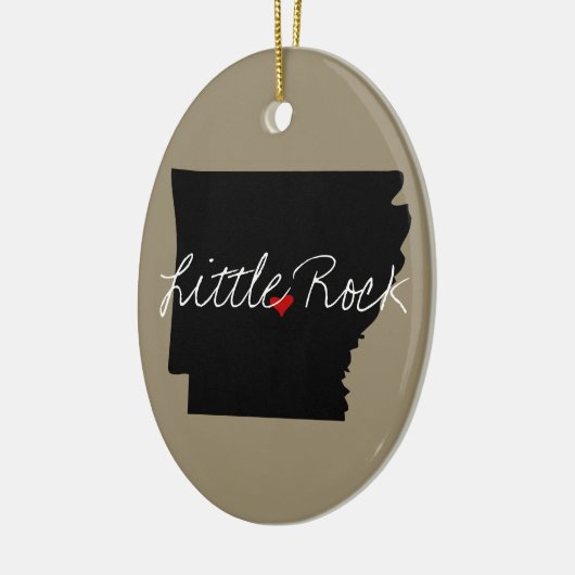 Arkansas-Stadt Keramikornament (Links)
